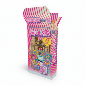 CAJA 25 SOBRES BADACARDS BLANCO